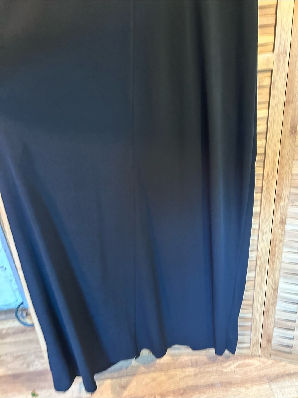 🔥3/$8- VENUS Black Twist-Front Maxi Dress - Picture 9 of 9